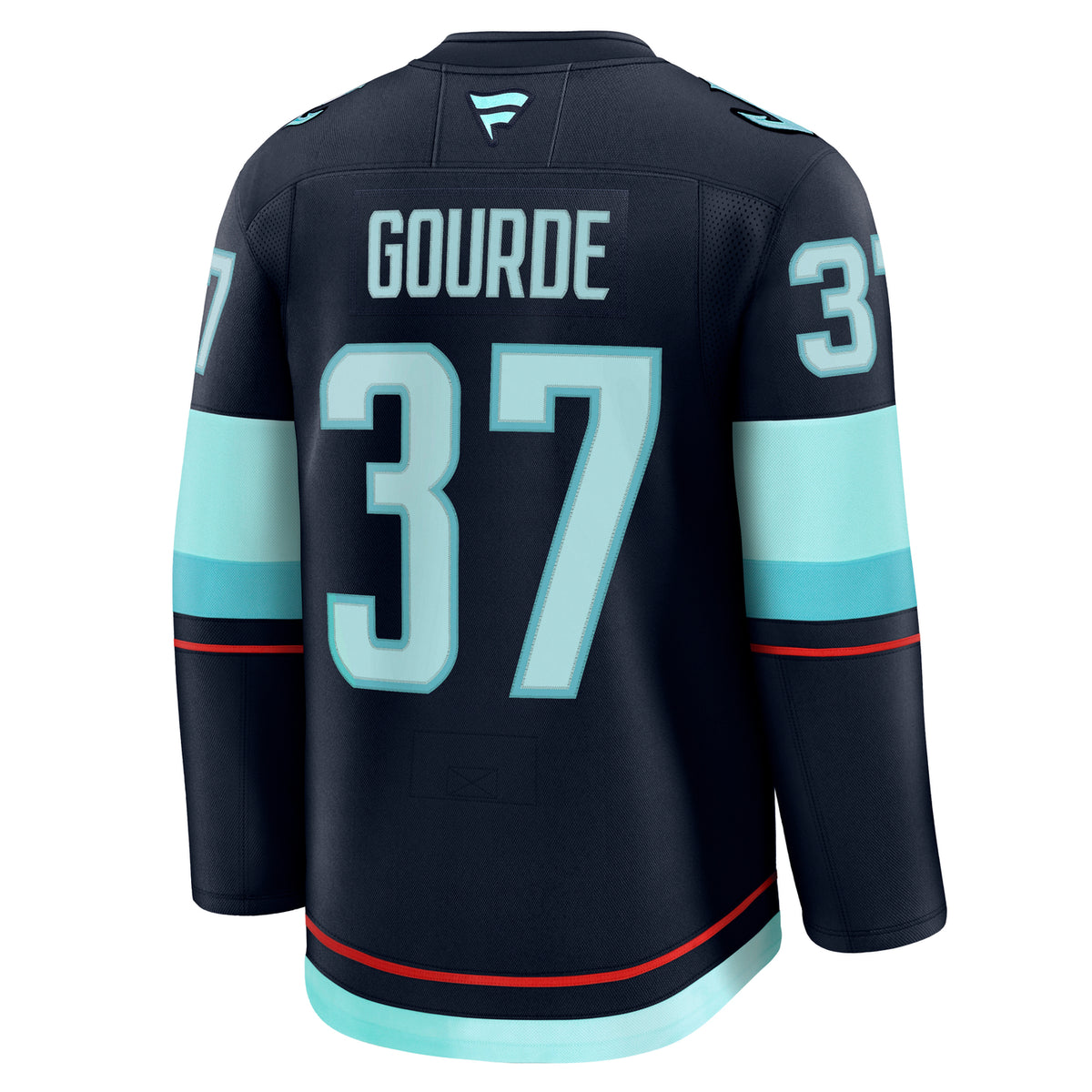 Seattle Kraken Yanni Gourde #37 Home Jersey – Seattle Hockey Team