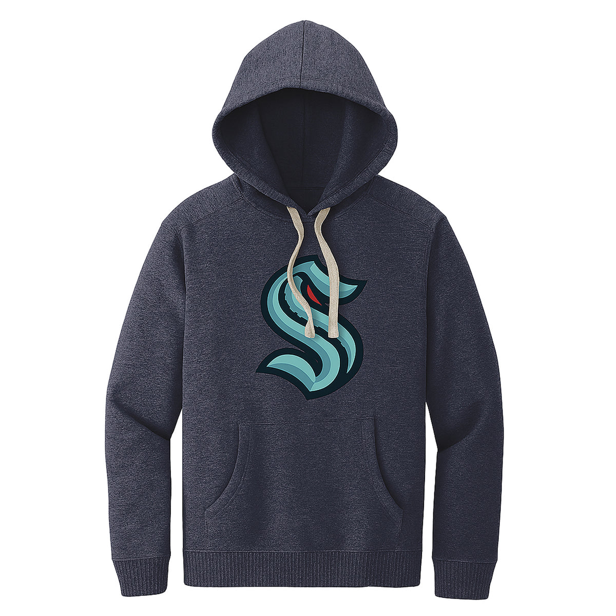 Seattle Kraken District Re-Fleece Navy Hoodie