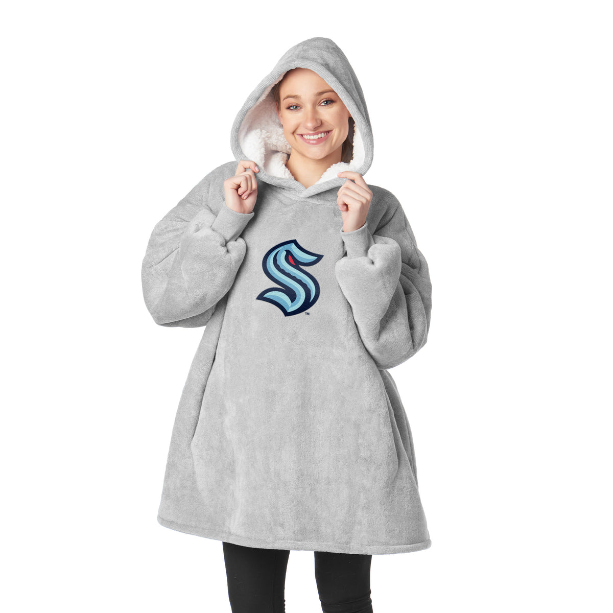 Seattle Kraken Pullover Blanket