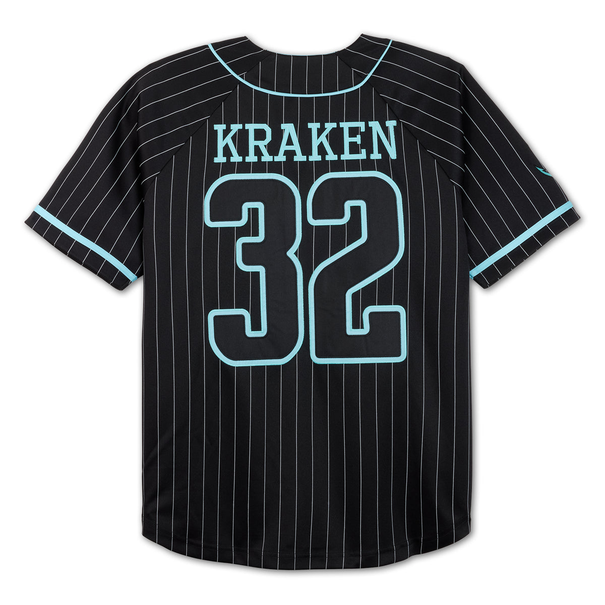 Seattle Kraken Black Baseball Jersey