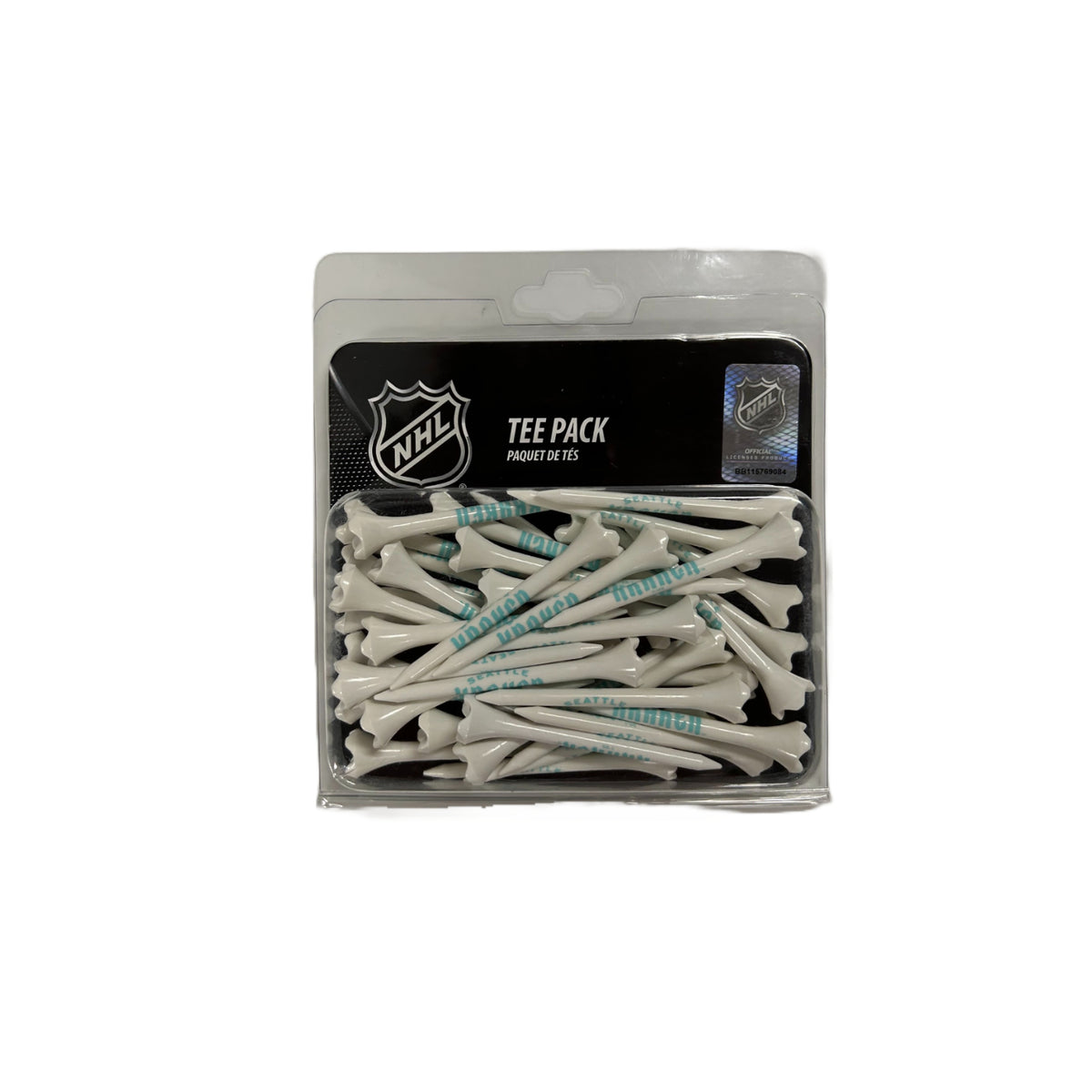 Seattle Kraken Golf Tee 40 Pack