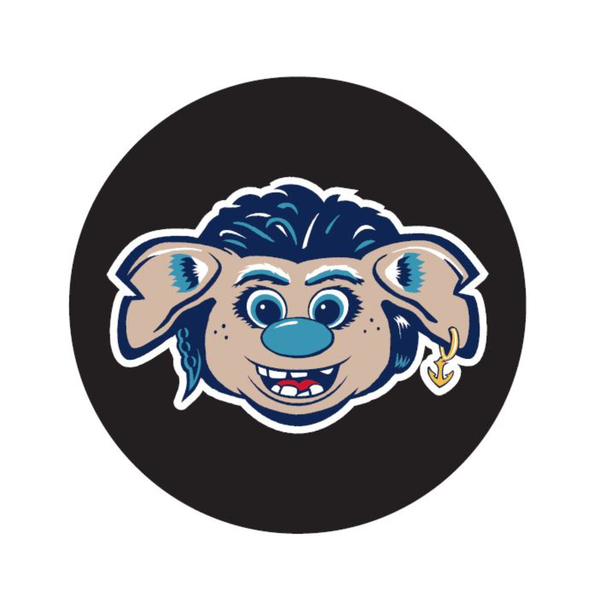 Seattle Kraken Buoy Face Puck