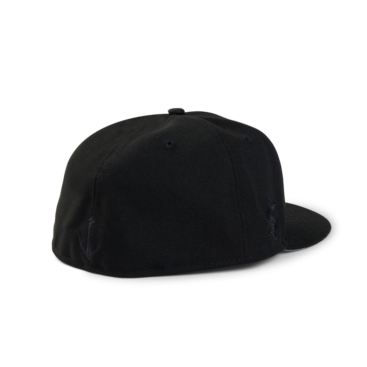 Seattle Kraken New Era 5950 Text Black Tonal