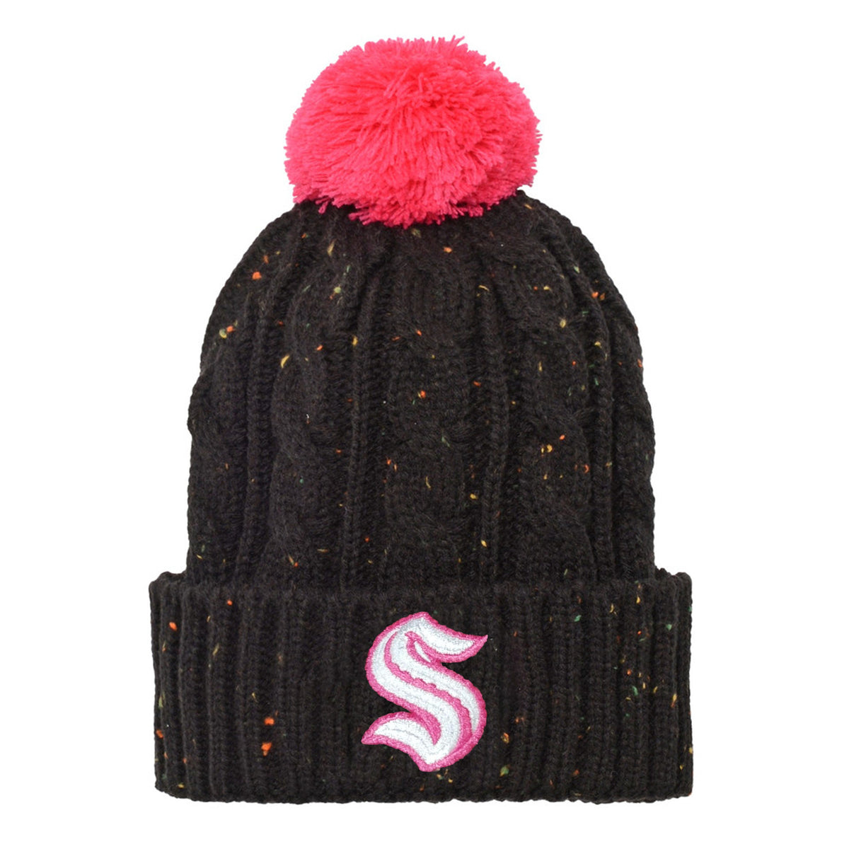 Seattle Kraken Outerstuff Girls Pink Yarn Cuff