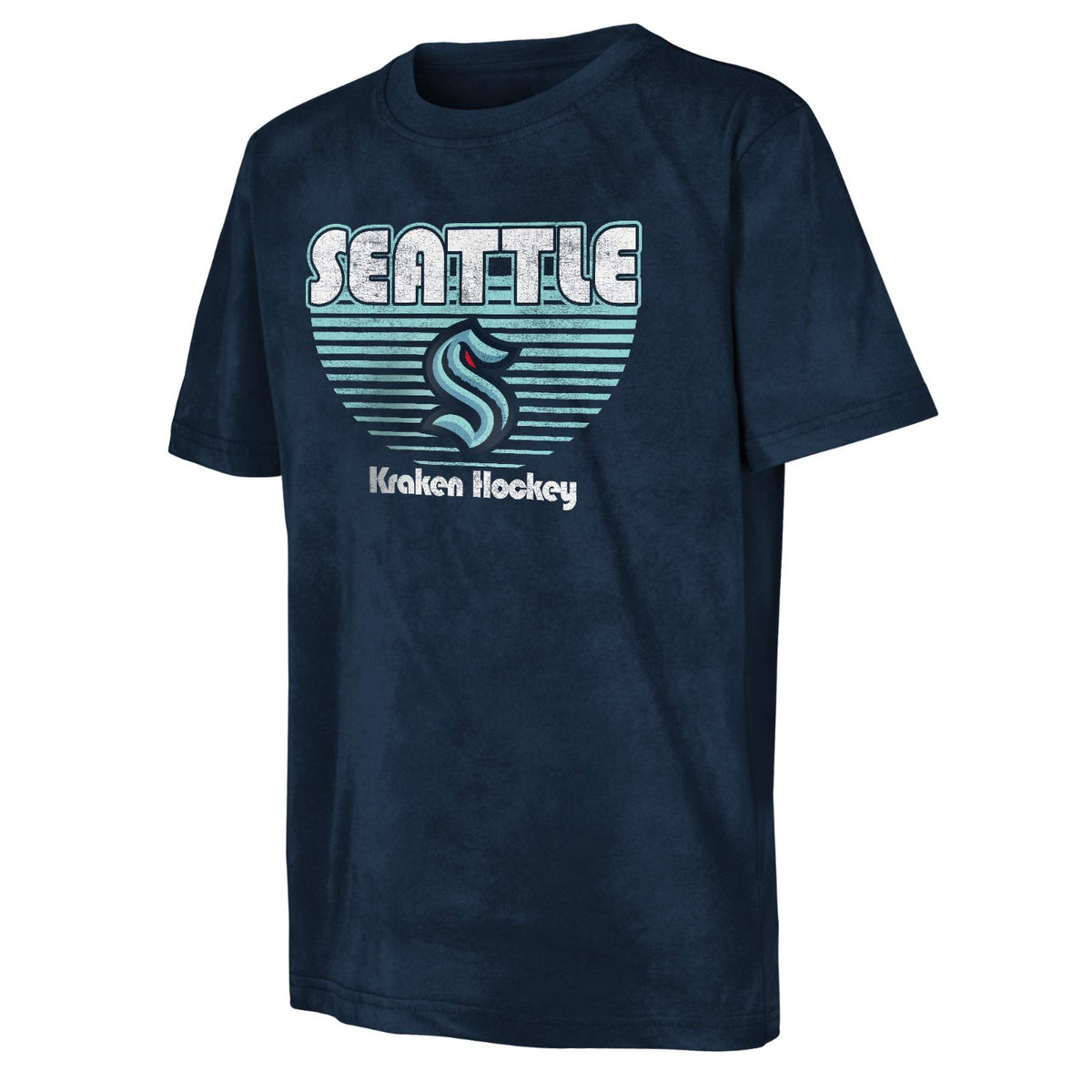 Seattle Kraken Youth Shore Think Short Sleeve Tee