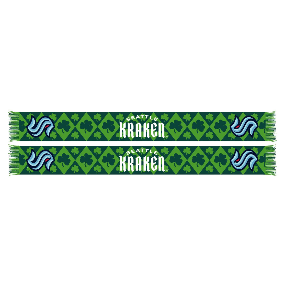 Seattle Kraken St. Patrick's Day Ultra Soft Scarf