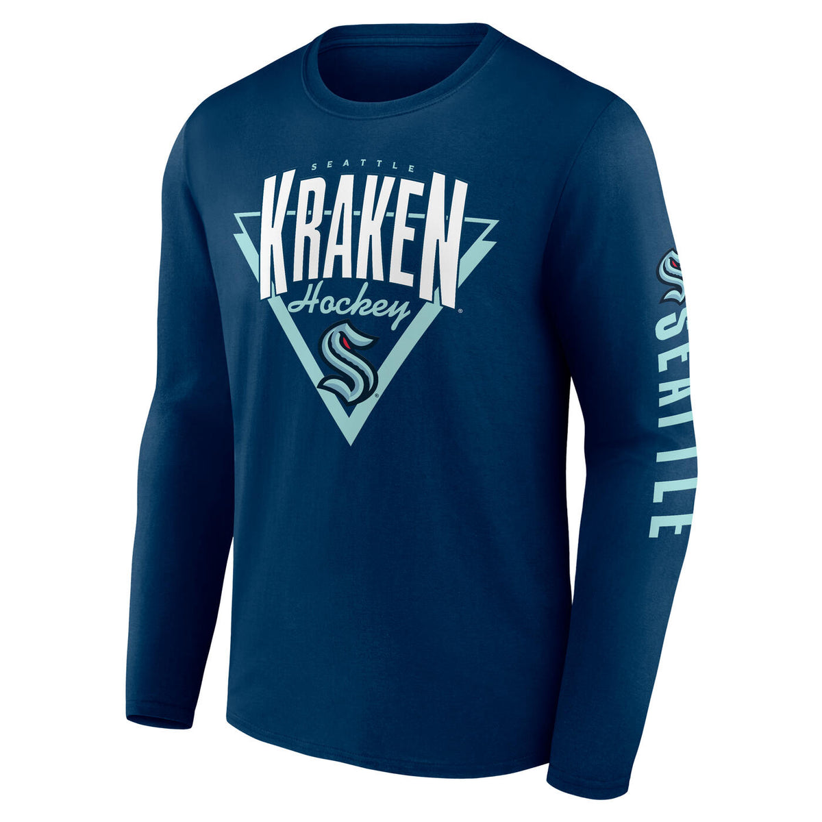 Seattle Kraken Headline Long Sleeve Tee