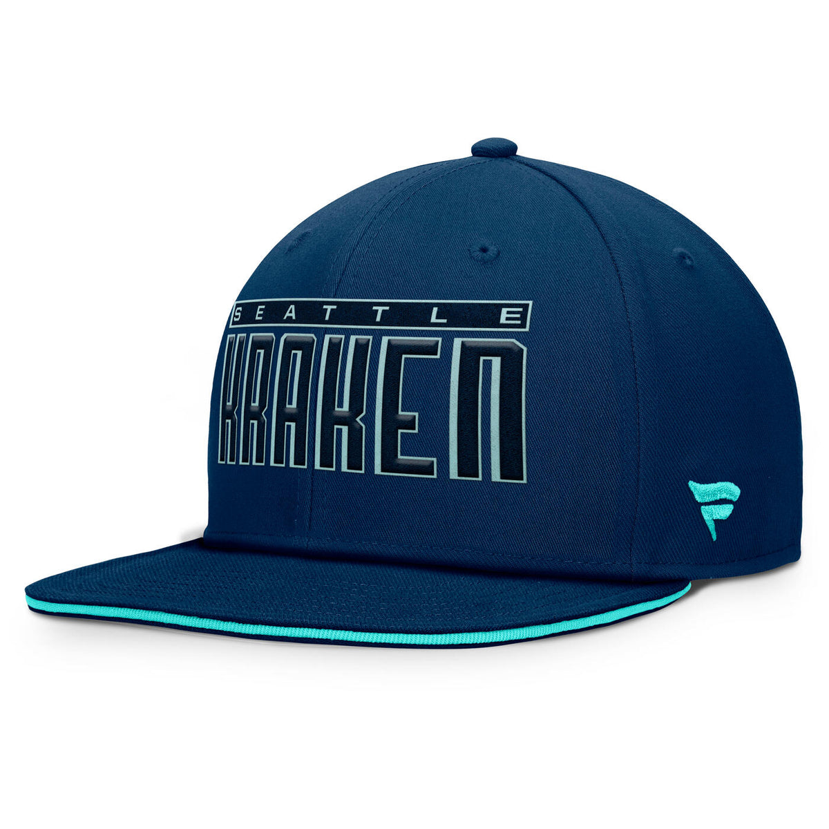 Seattle Kraken Gino Flat Brim Snap
