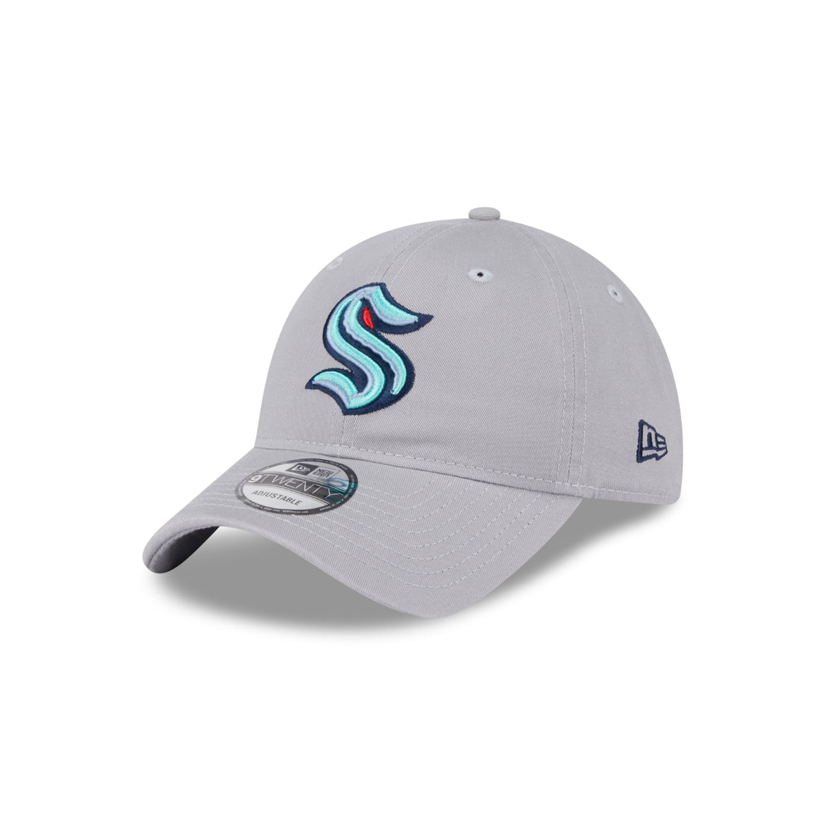 Seattle Kraken Gray Primary New Era 920