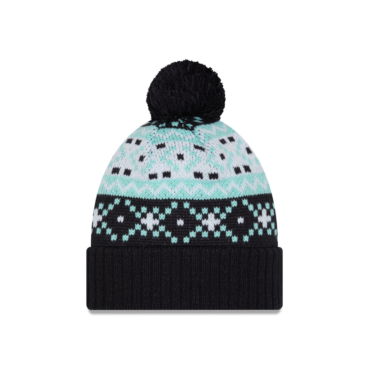 Seattle Kraken Nostalgia Navy Primary Pom Knit