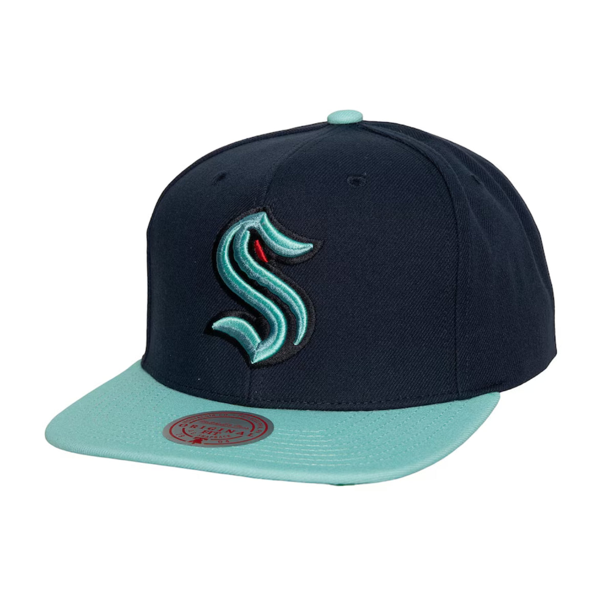 Seattle Kraken Mitchell and Ness 2 Tone Snapback 2.0