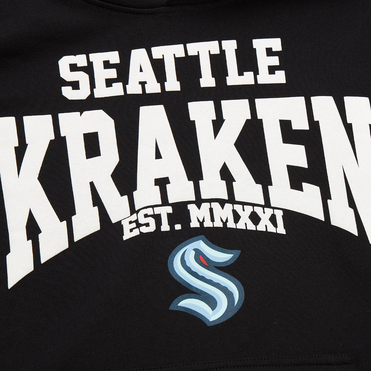 Seattle Kraken Mitchell & Ness Home Team Black Hoodie