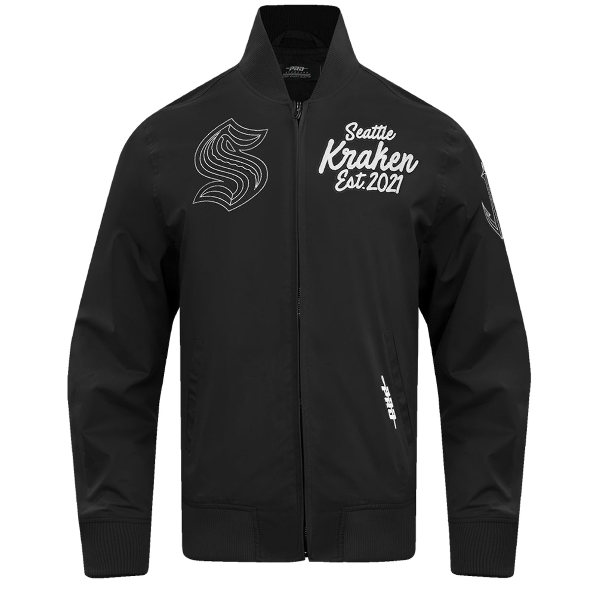 Seattle Kraken Paint the City Black Twill Jacket
