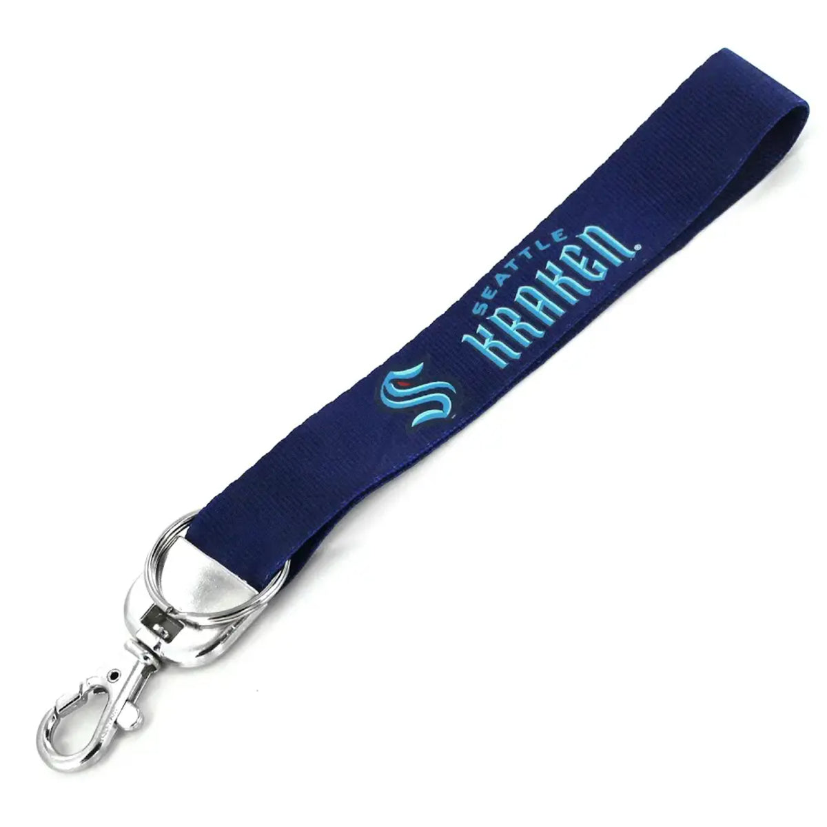Seattle Kraken Deluxe Wristlet Keychain