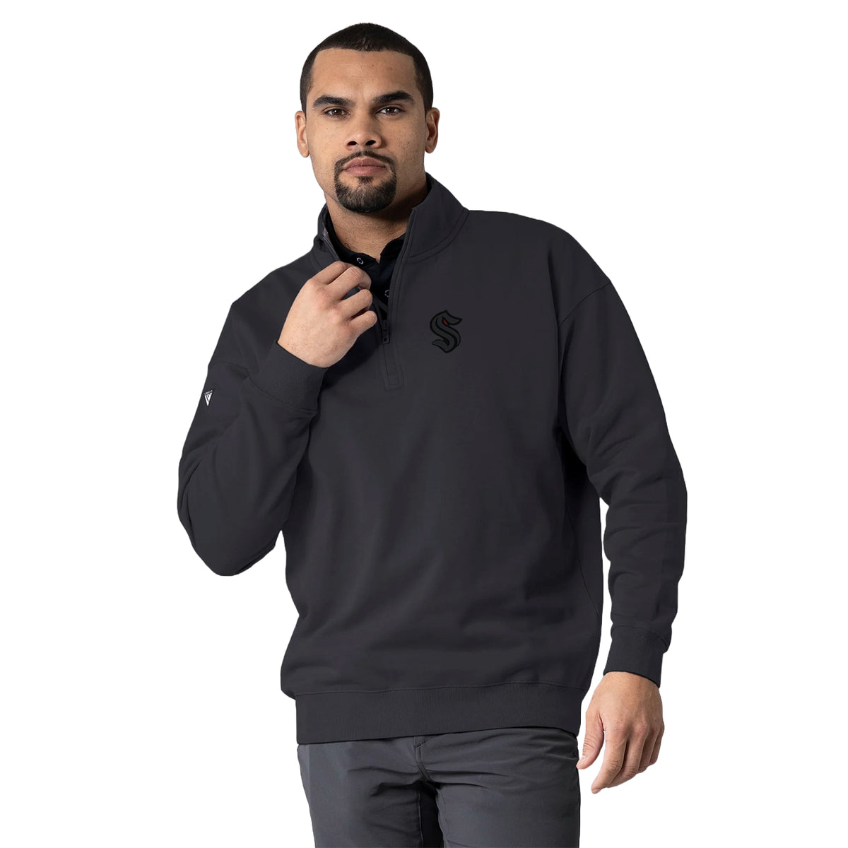 Seattle Kraken Red Eye Half Zip