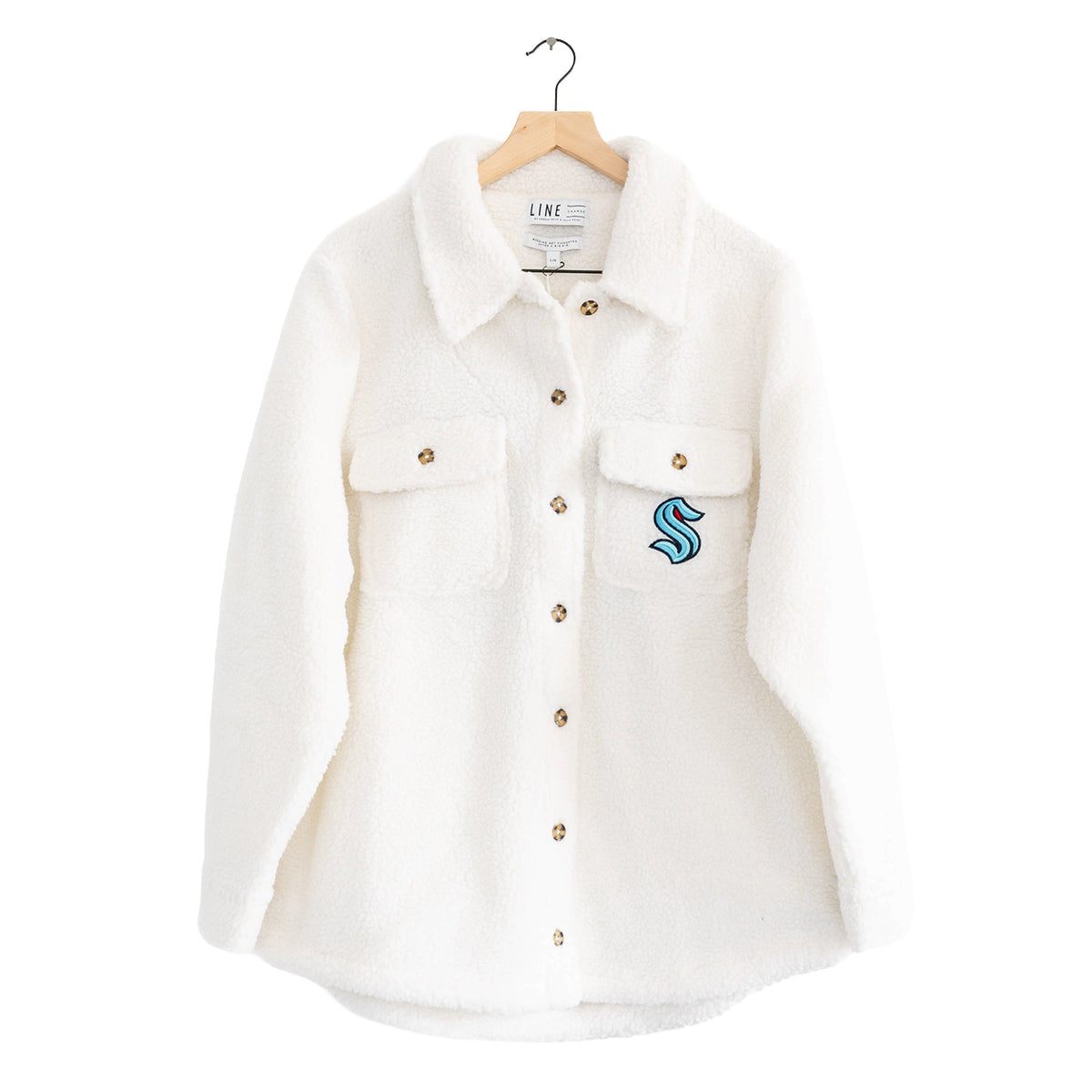 Seattle Kraken Line Change Sherpa Jacket