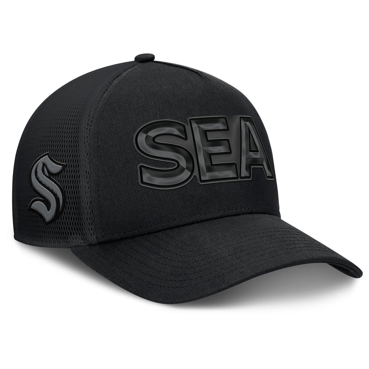 Seattle Kraken Road Black SEA Trucker Hat