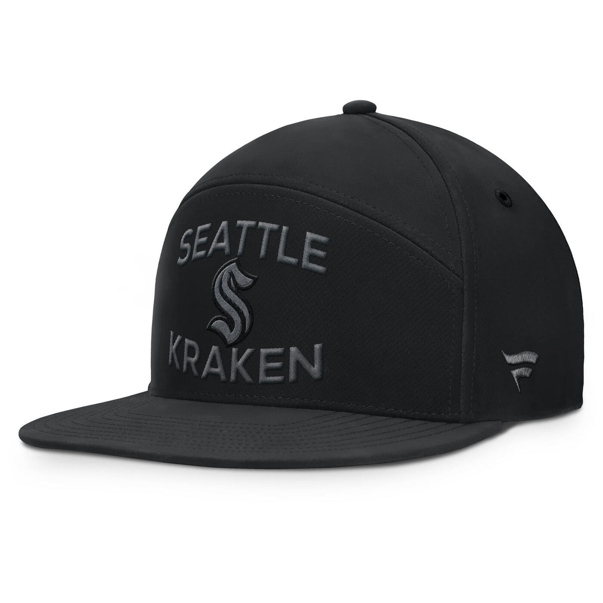 Seattle Kraken Road Horizon Cap Black