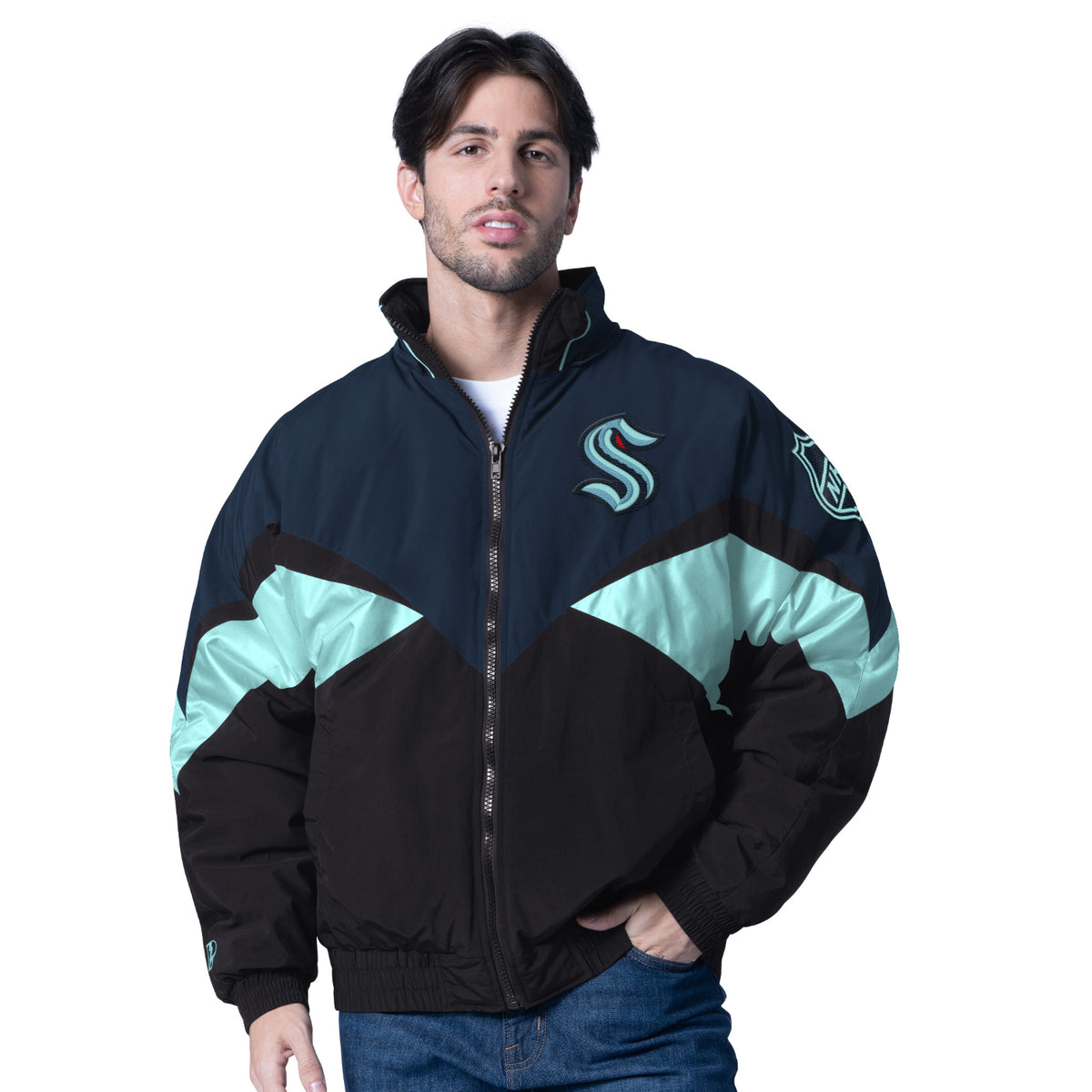 Seattle Kraken Pro Player Jet Jacket