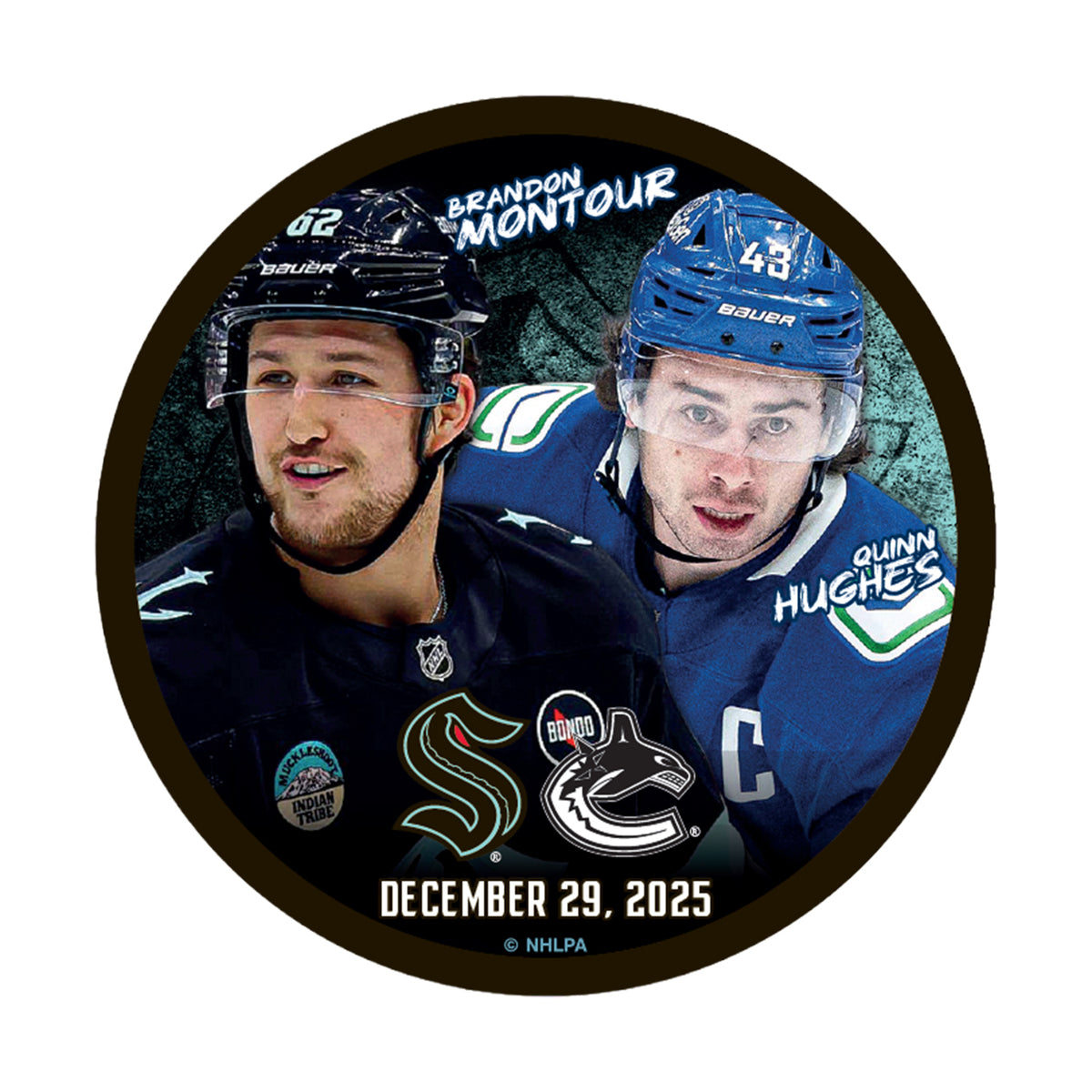 Seattle Kraken - 12.29.25 Montour v. Hughes Dueling Puck