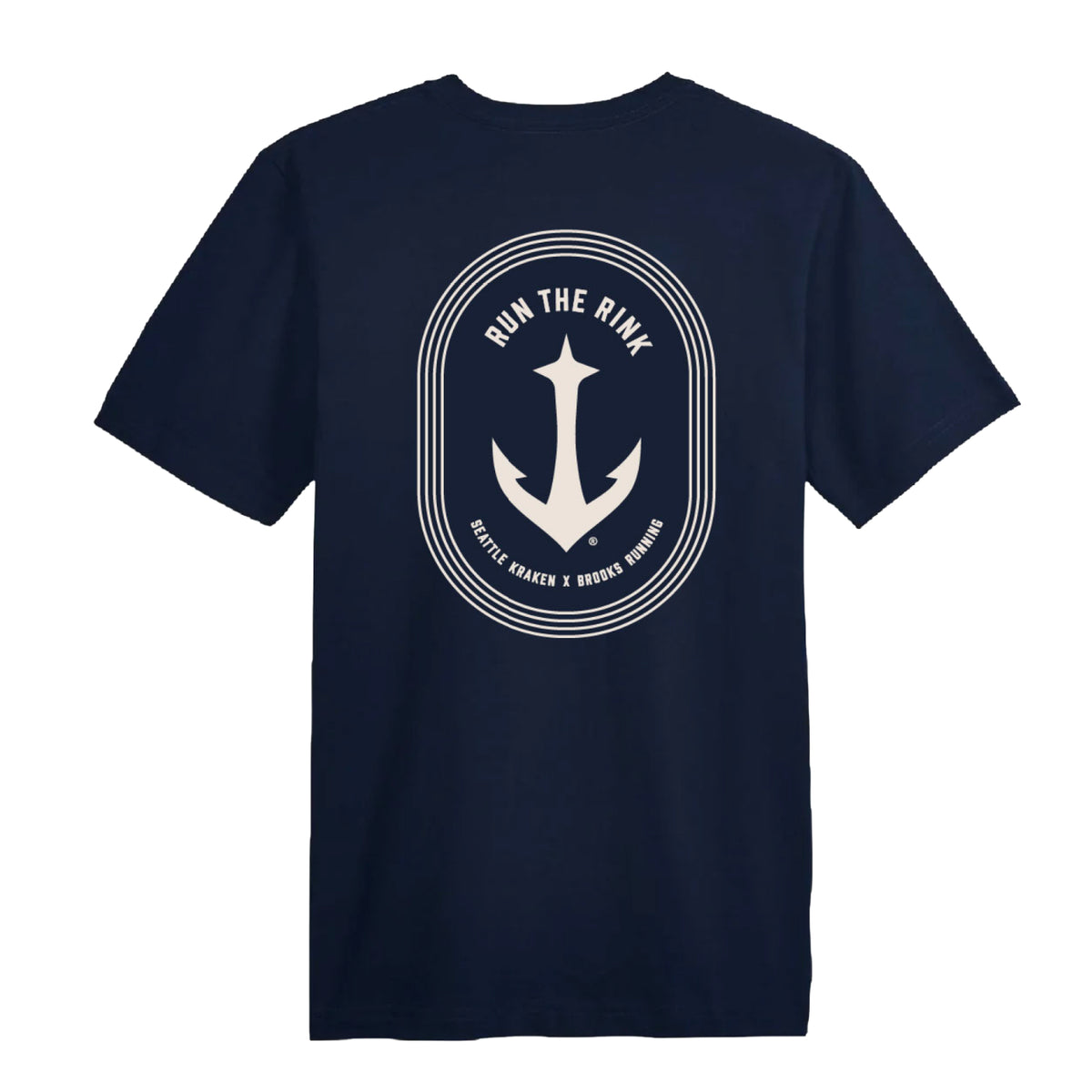Seattle Kraken Brooks Run The Rink Anchor Tee