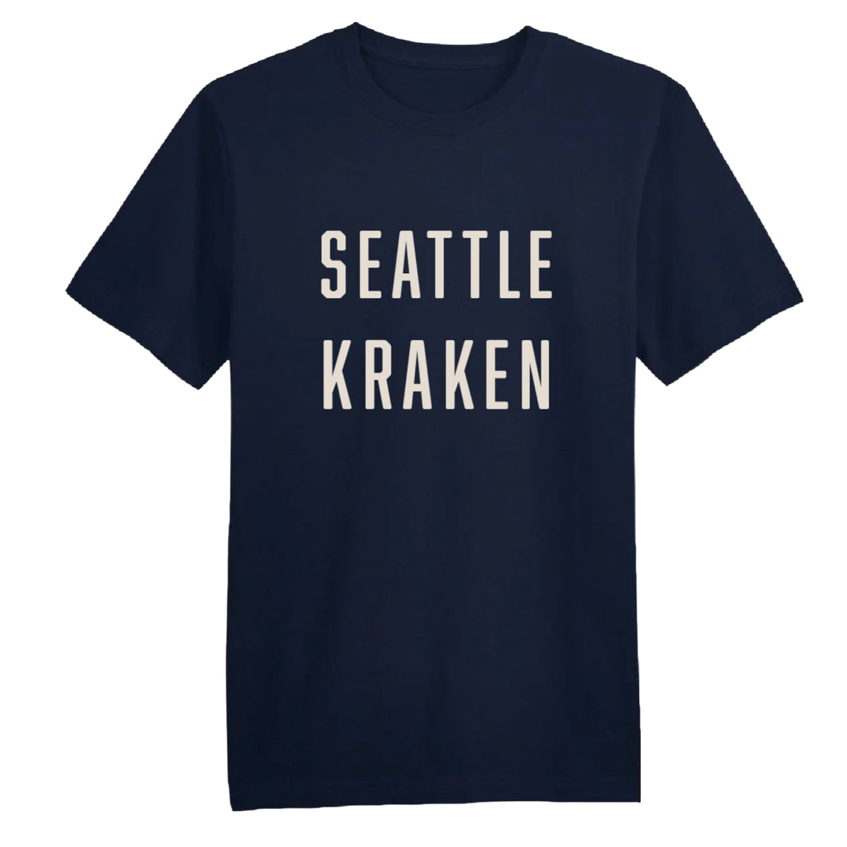 Seattle Kraken Brooks Navy Tee