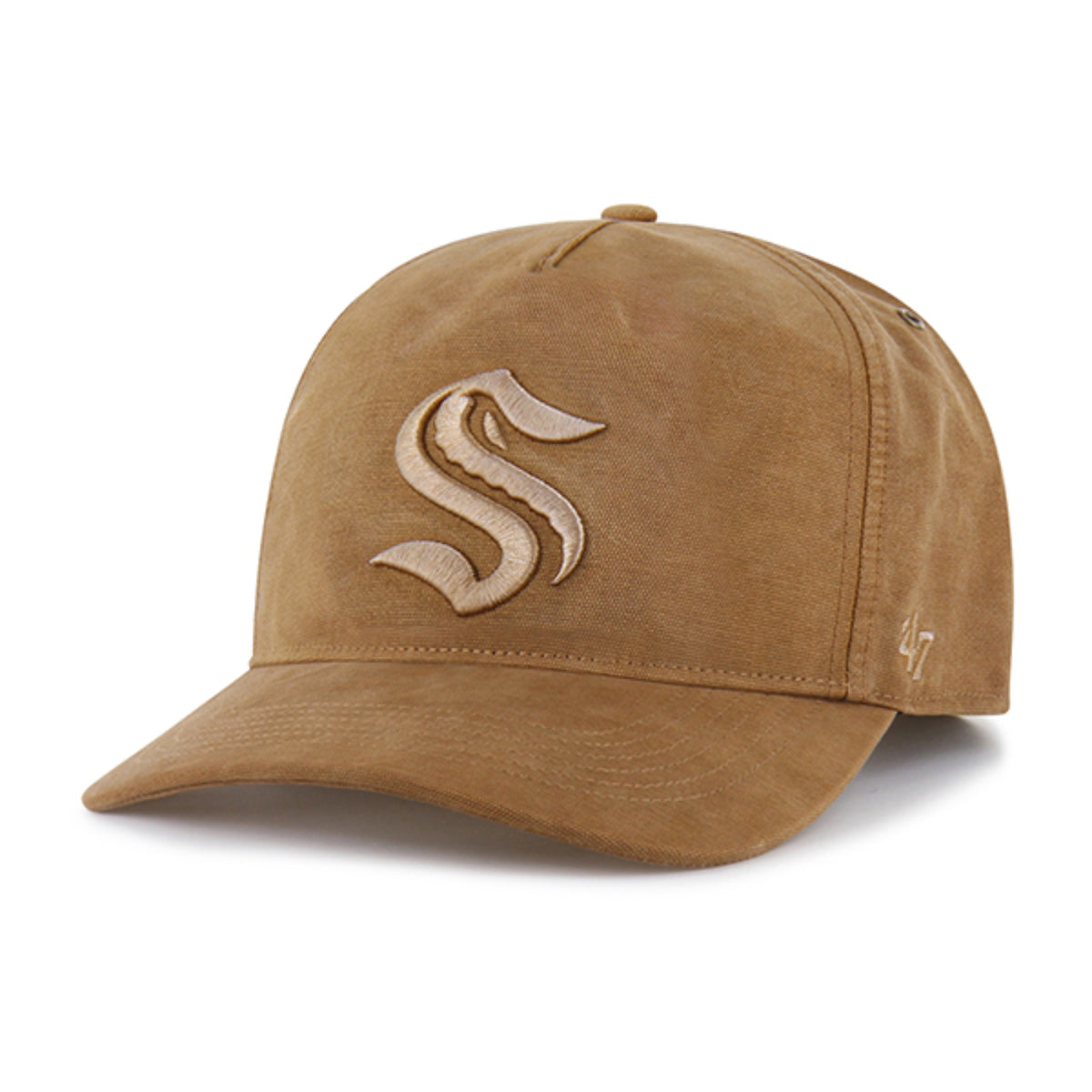 Seattle Kraken '47 Carhartt GD Brown Hitch Hat