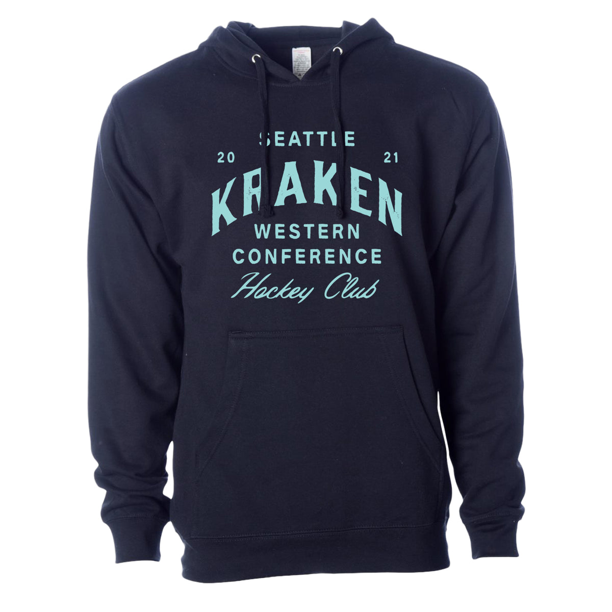 Seattle Kraken 2025 Navy Hoodie