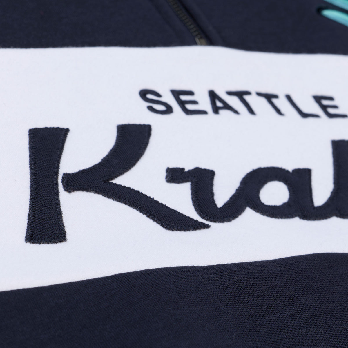 Seattle Kraken Mitchell and Ness Womens Head Coach Quarter Zip