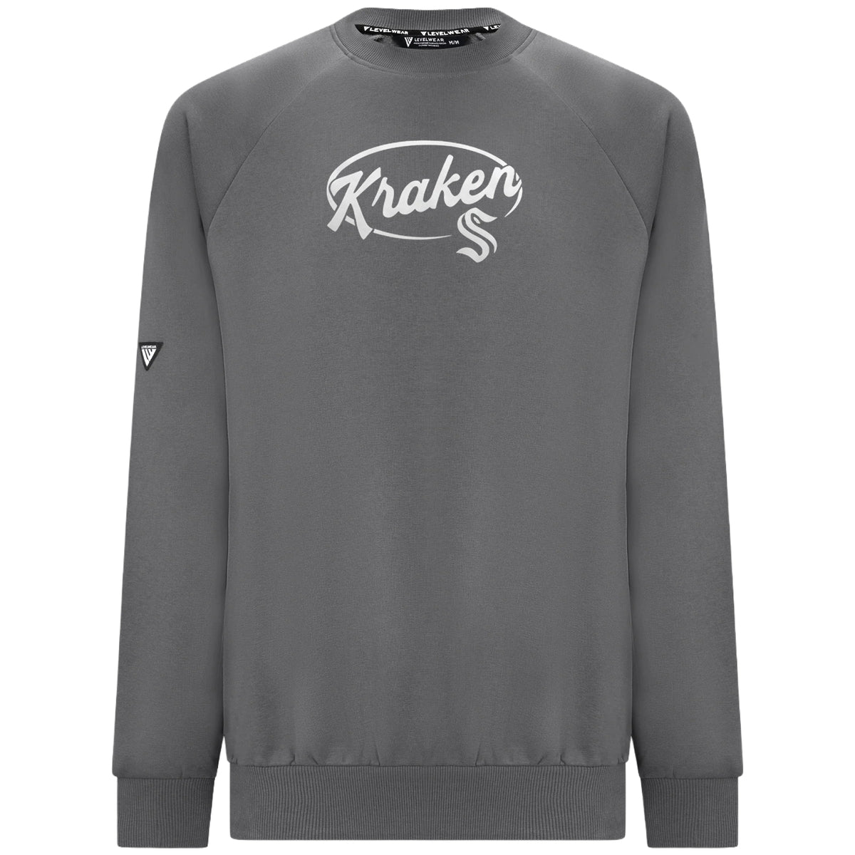 Seattle Kraken Grey Connect Crewneck