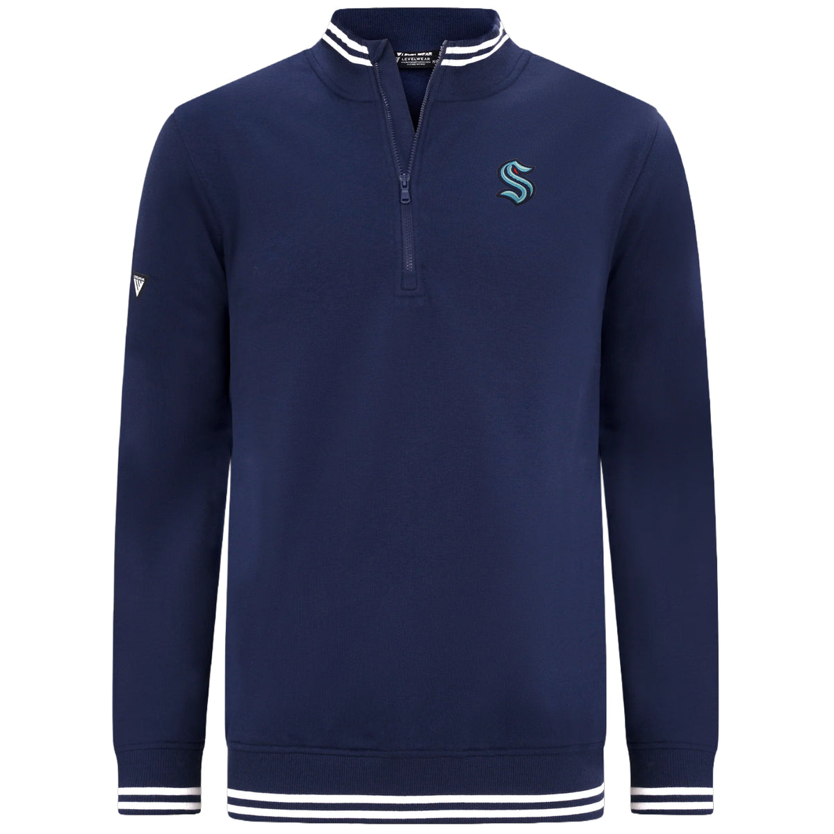 Seattle Kraken Sportsman Quarter Zip Sweater
