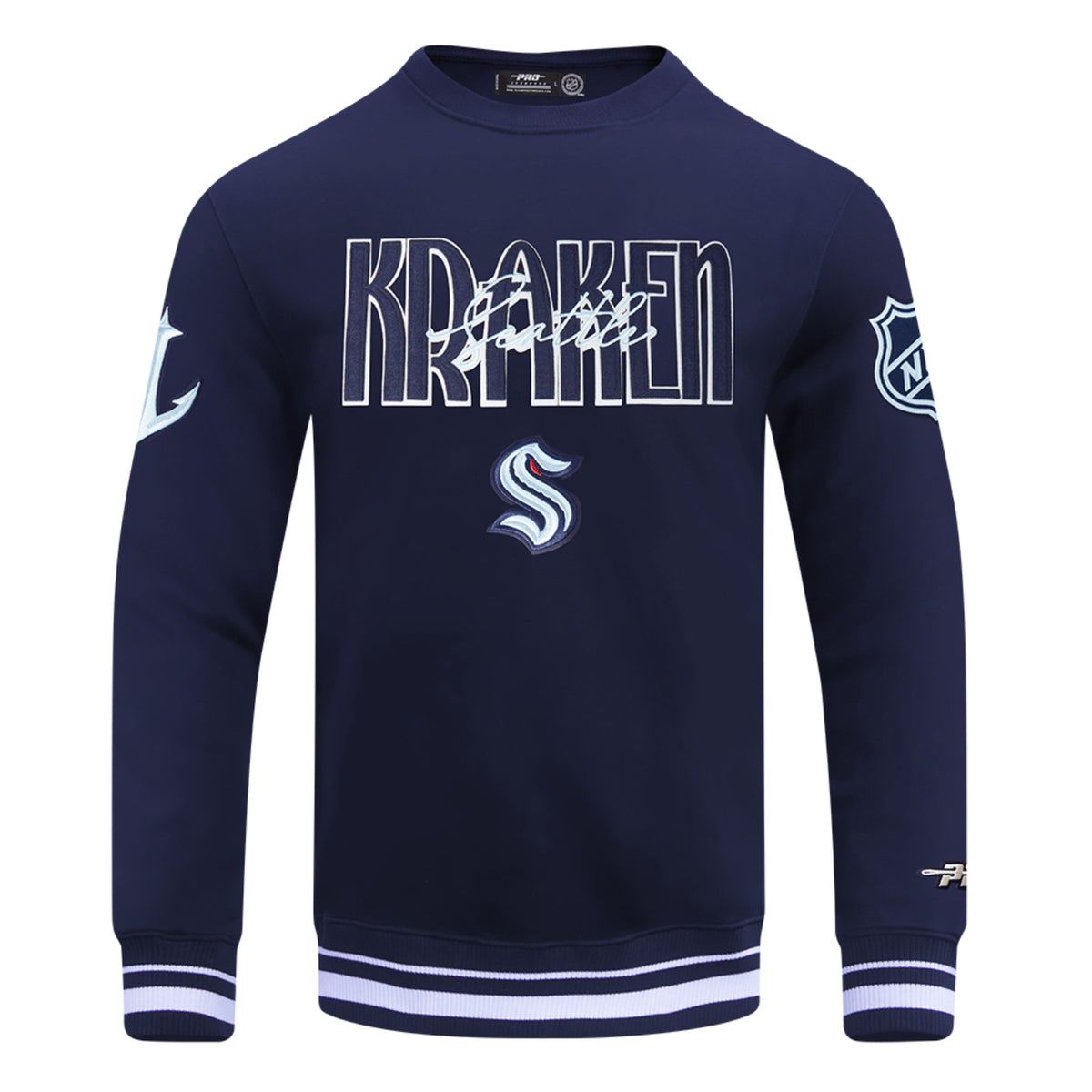 Seattle Kraken Pro Standard OG Players Rib Crewneck