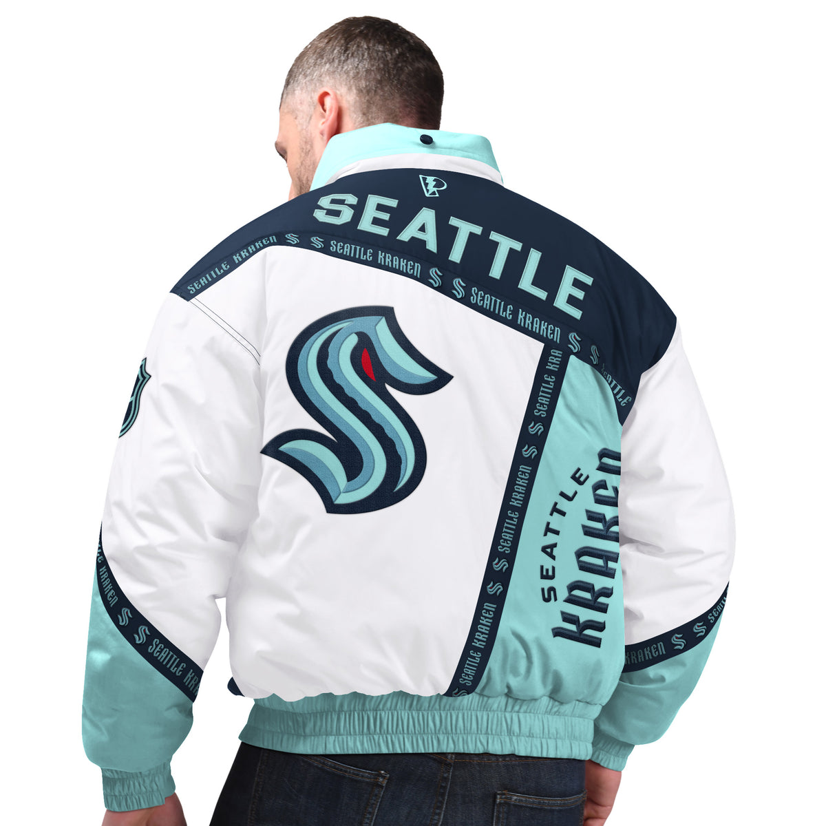 Seattle Kraken Pro Player Puff Tape Jacket