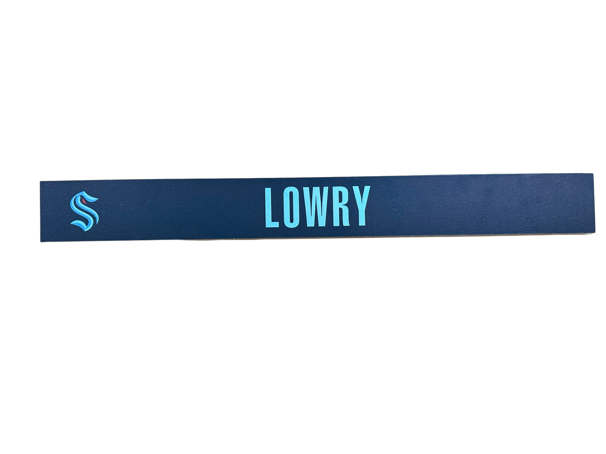 Lowry Locker Nameplate Practice