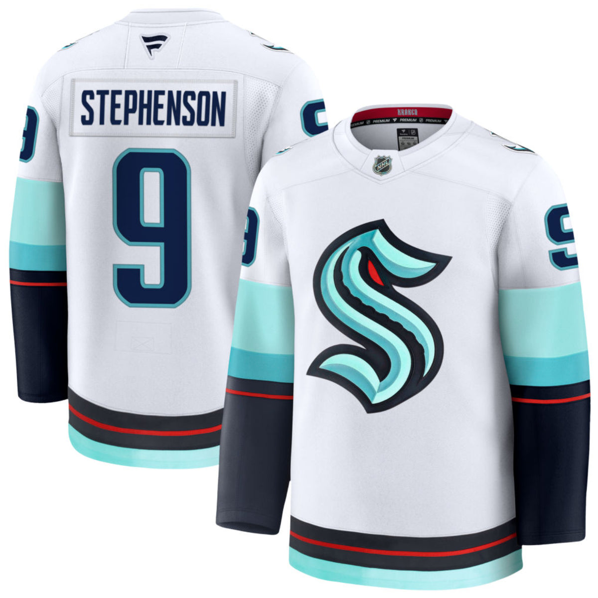 Seattle Kraken Chandler Stephenson #9 Away Jersey