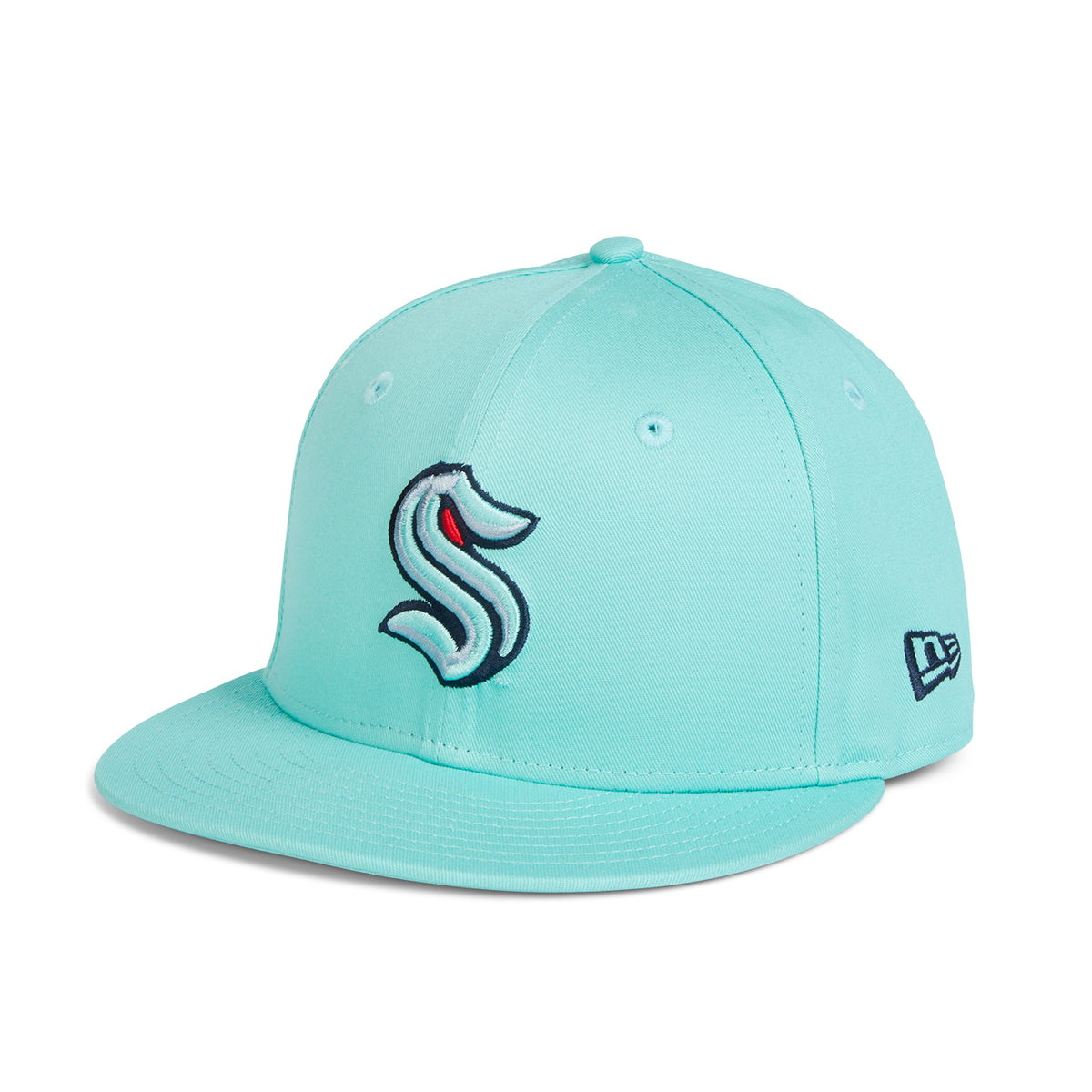 Seattle Kraken New Era 5950 Primary Ice Blue Cap – Seattle Hockey