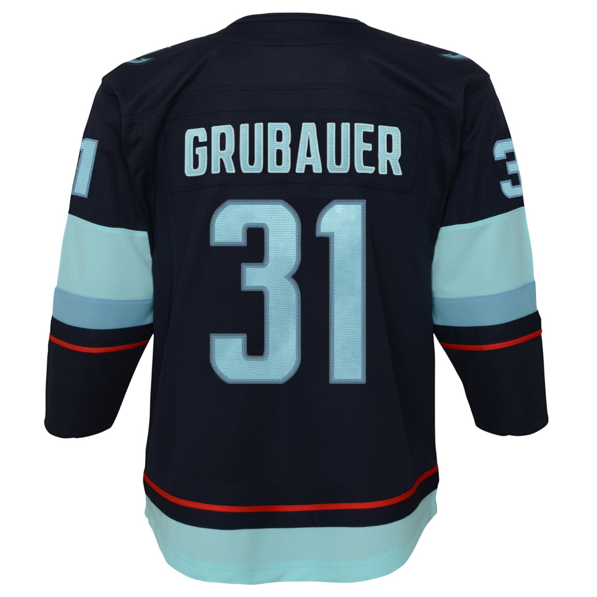 Seattle Kraken Philipp Grubauer Youth Home Team Jersey