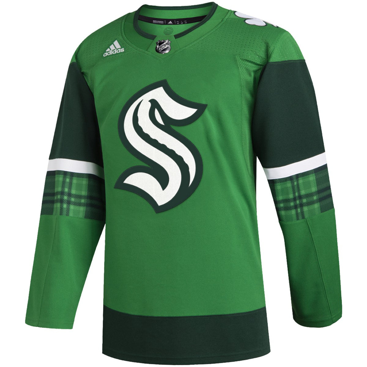 St. Patrick's Day NHL Seattle Kraken 2022 personalized custom hockey jersey  - USALast