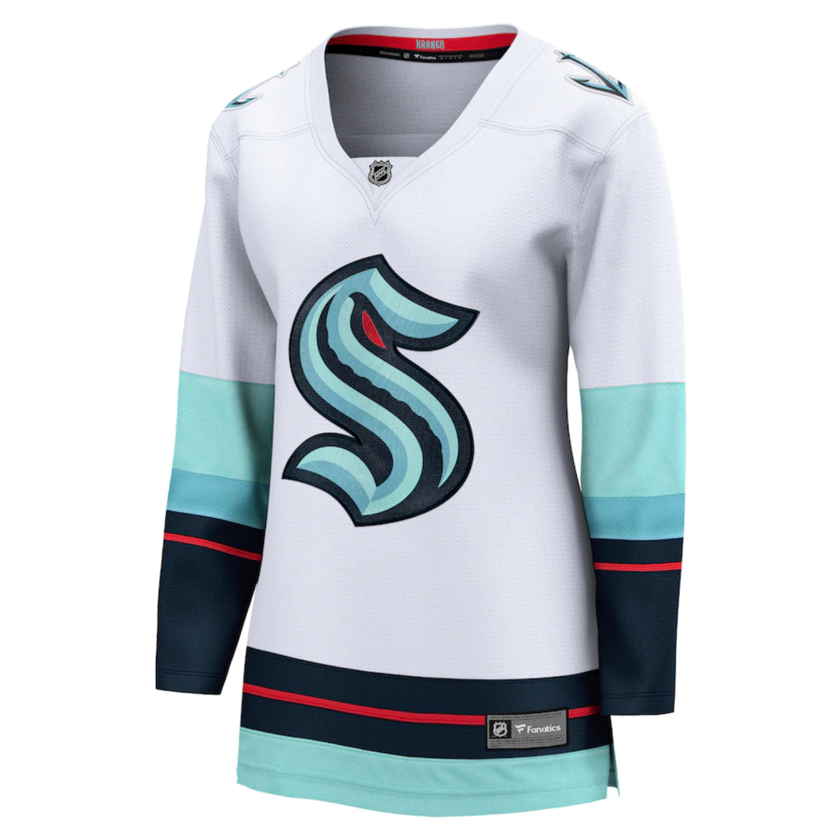 Seattle Kraken Breakaway Womens Customized Away Jersey