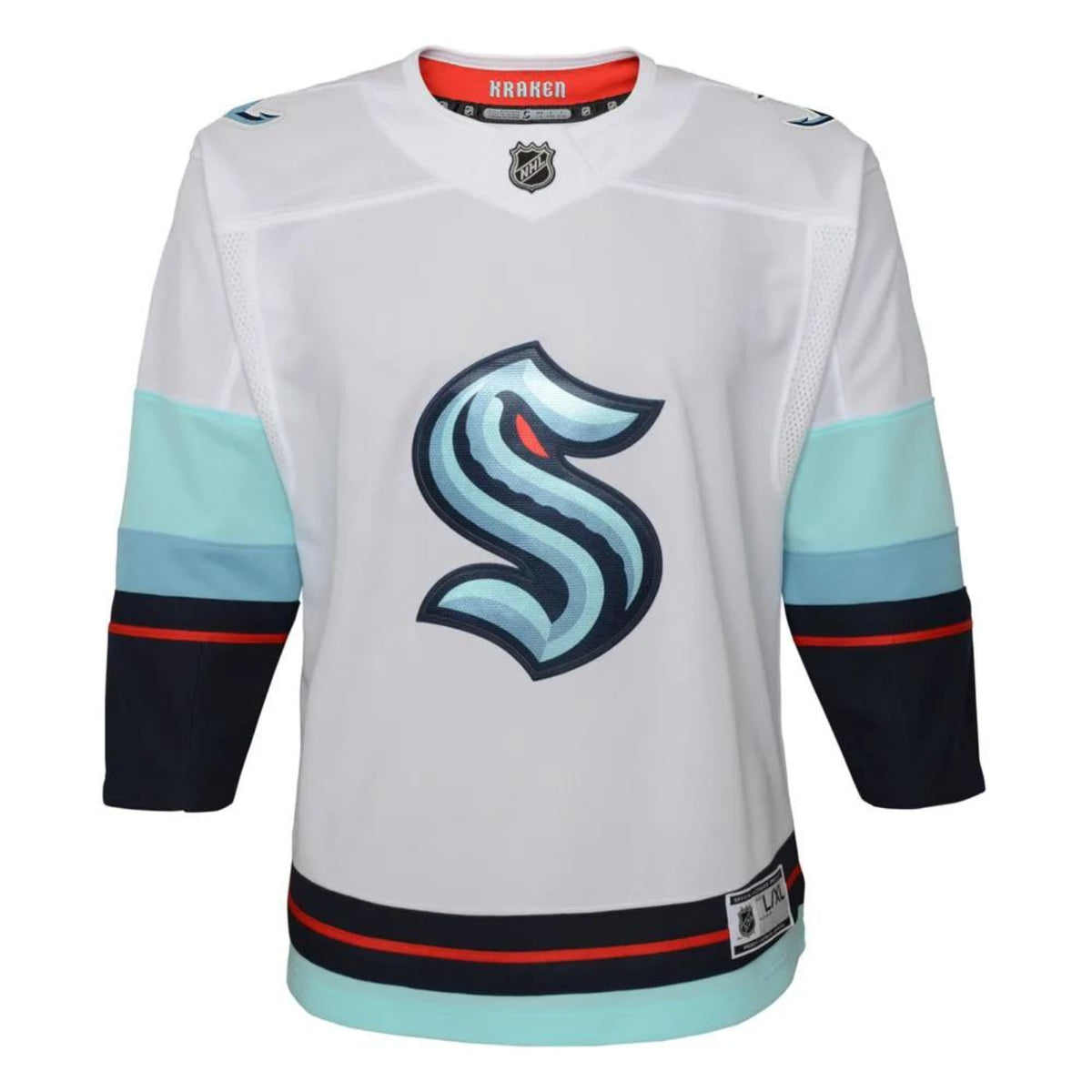 Seattle Kraken Custom Outerstuff Youth Away Jersey