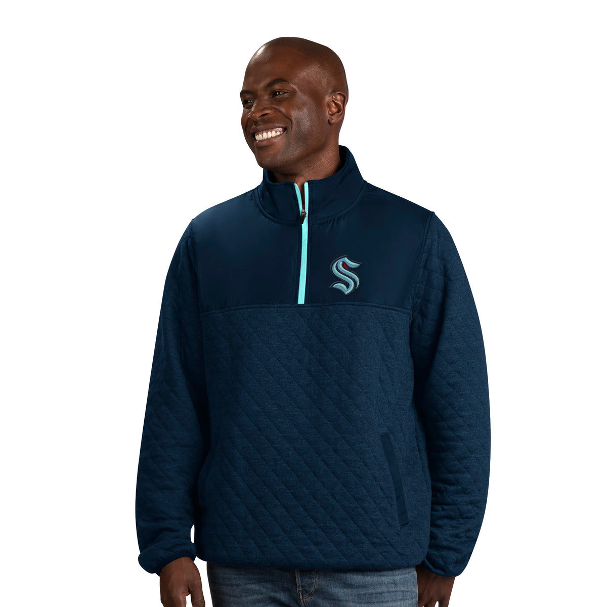 Seattle Kraken G3 Grand Slam Pullover - Navy / MD