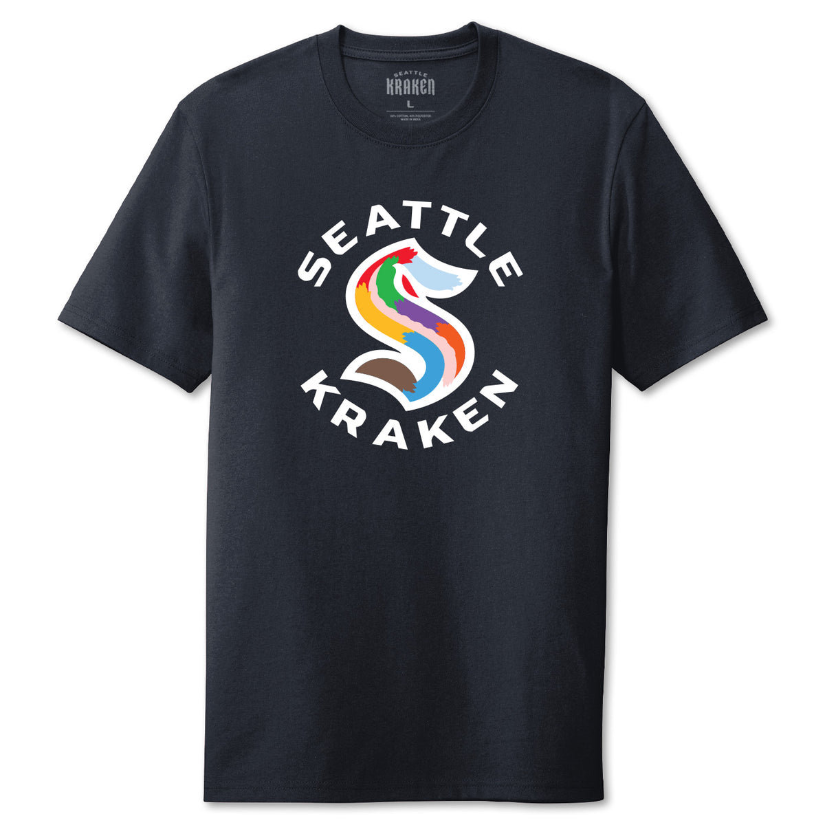 Seattle Kraken Fanatics Branded Secondary Logo Flex Hat - White