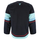 Seattle Kraken Authentic Pro Made In Canada Home Blank Jersey