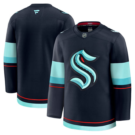 Seattle Kraken Premium Blank Home Jersey