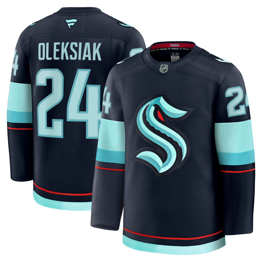 Seattle Kraken Jamie Oleksiak #24 Home Jersey – Seattle Hockey