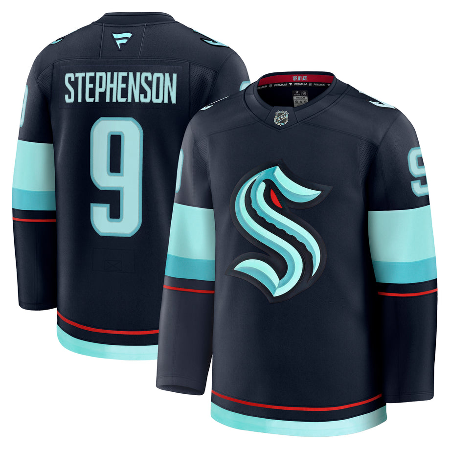 Seattle Kraken Chandler Stephenson #9 Home Jersey – Seattle Hockey