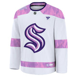 Seattle Kraken Hockey Fights Cancer Blank Jersey