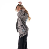 Seattle Kraken Oversized Denim Jacket