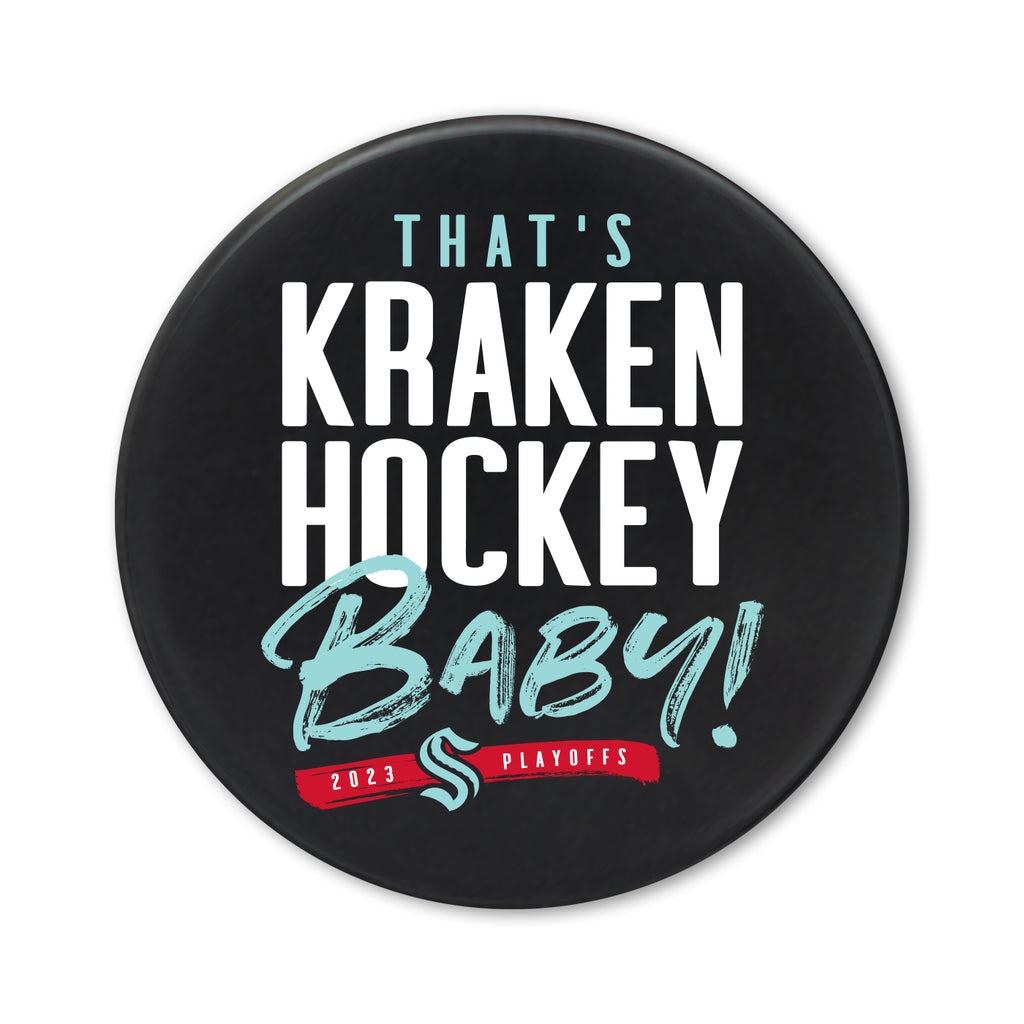 Seattle Kraken Jordan Eberle 2023 Puck – Seattle Hockey Team Store