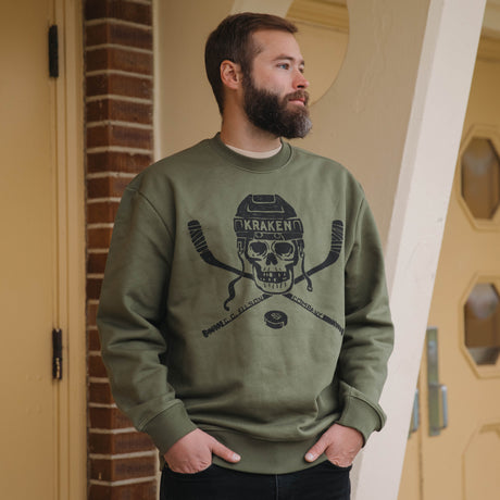 Seattle Kraken Filson Skull and Sticks Prospector Crewneck